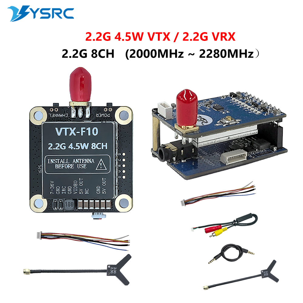 2.0-2.2G 4.5W VTX 8CH FPV Vide - Drone Receiver recensie en prijs