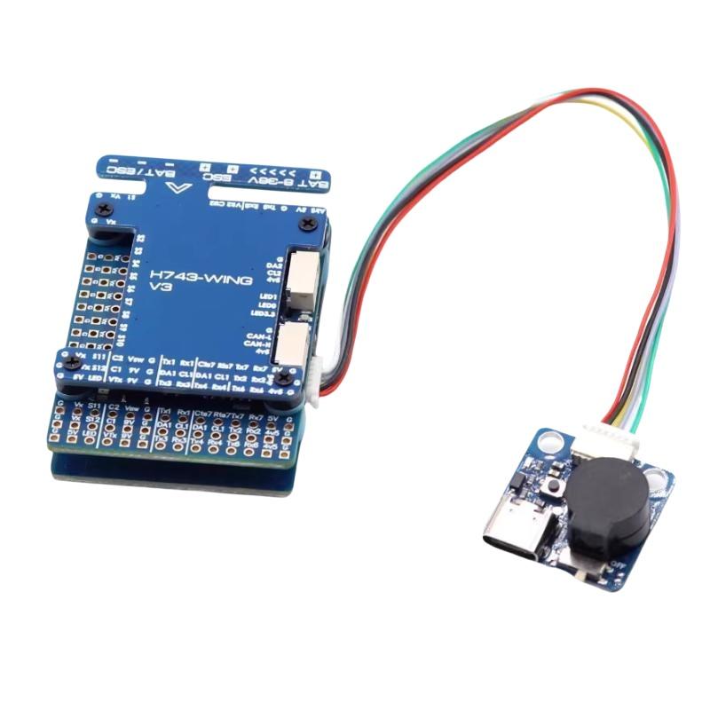 H743 WING V3 FPV Drone Flight  - Drone Buzzer recensie en prijs