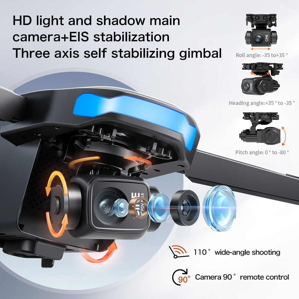 Nieuwe S-X1 MAX Drone GPS 8K P - Drone Gps Module recensie en prijs